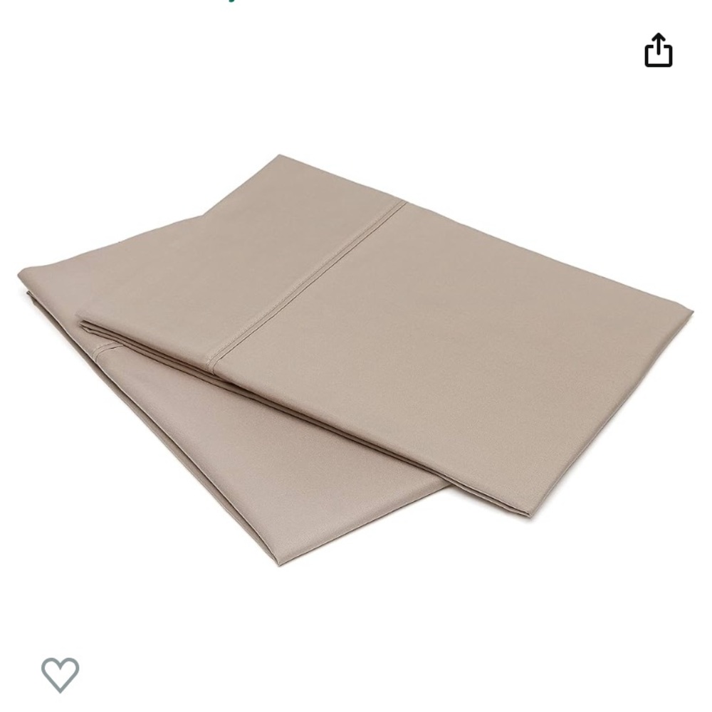 NWT 2 pack MICROFIBER PILLOWCASES